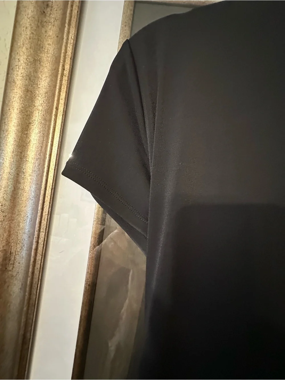 Michael Kors Black Wrap High-Low Maxi Dress
